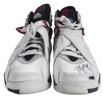 1992-93 Michael Jordan Game Used & Signed Sneakers (Bulls LOA & UDA)